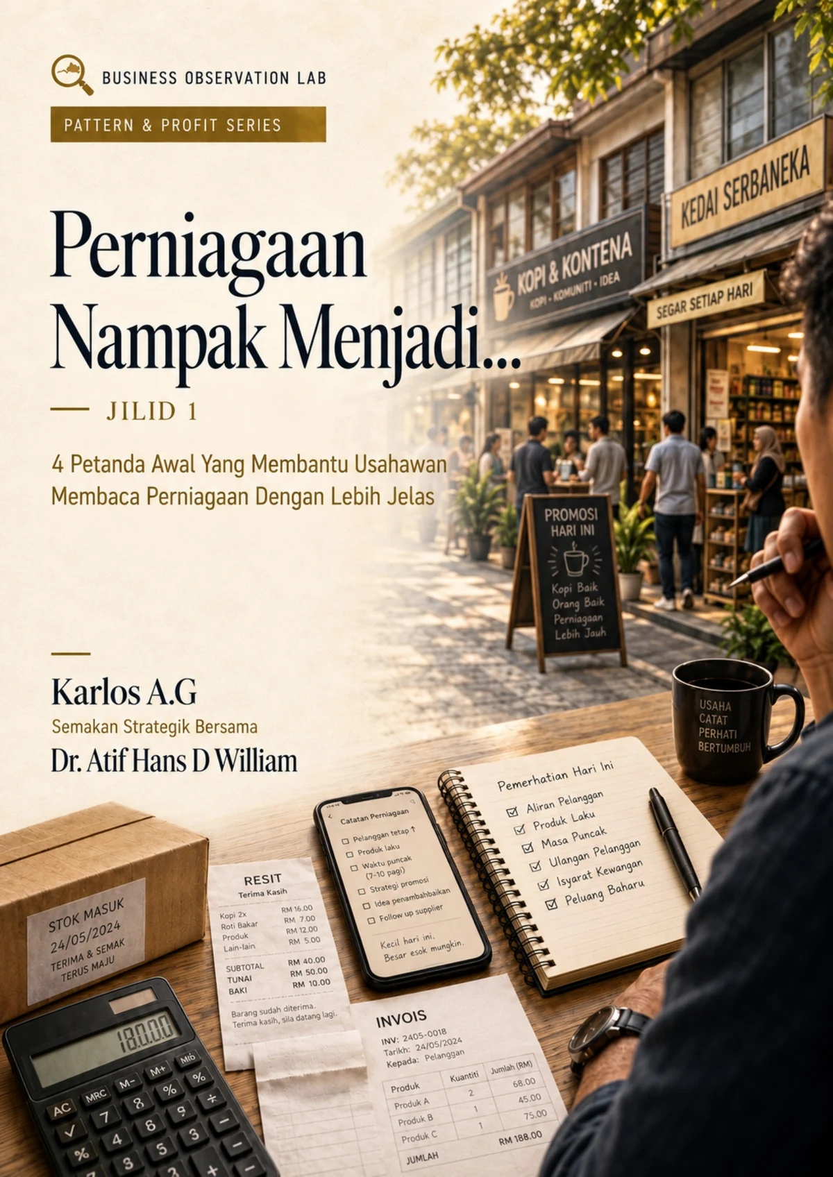 Kulit buku Perniagaan Nampak Menjadi Jilid 1