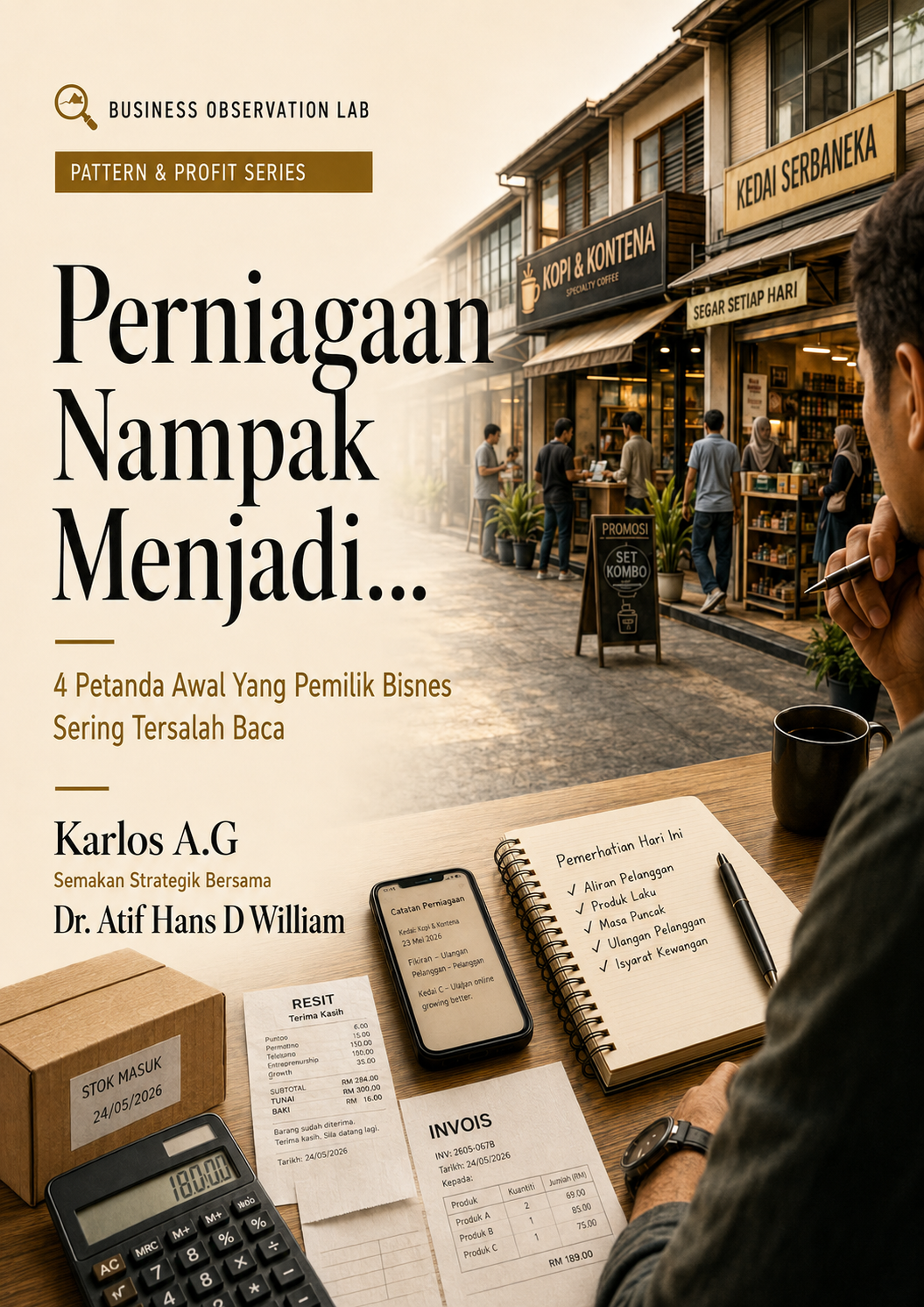 Kulit buku Perniagaan Nampak Menjadi Jilid 1