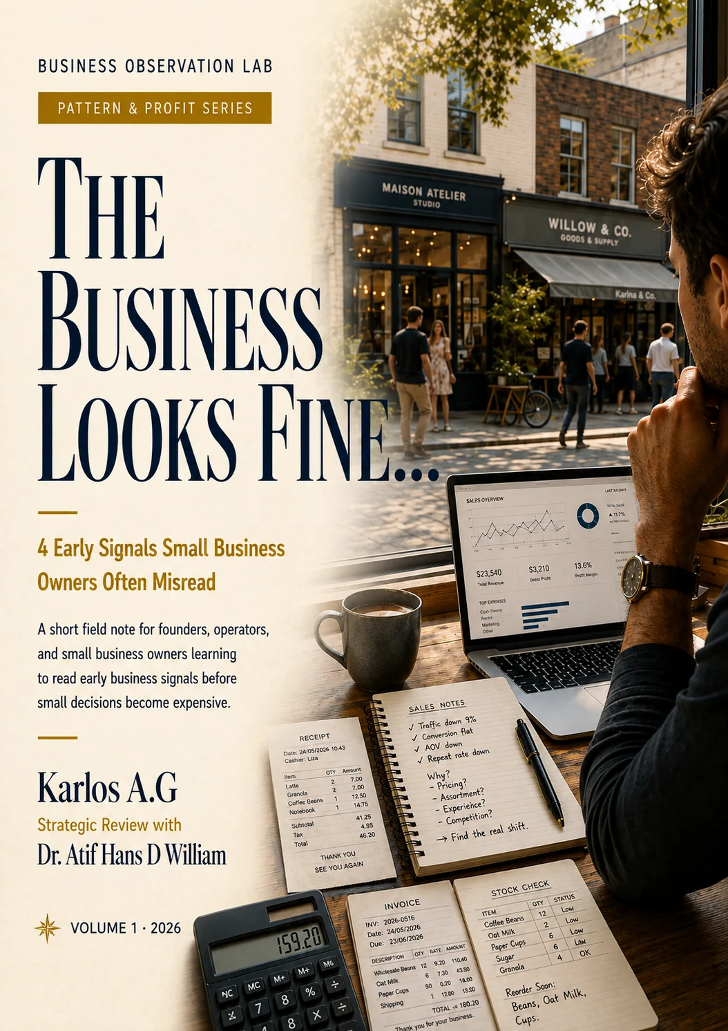 The Business Looks Fine — Volume 1, Commercial Edition cover