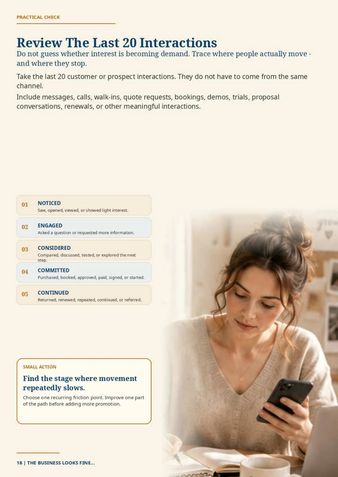Commercial Edition practical page: Review The Last 10 Interactions