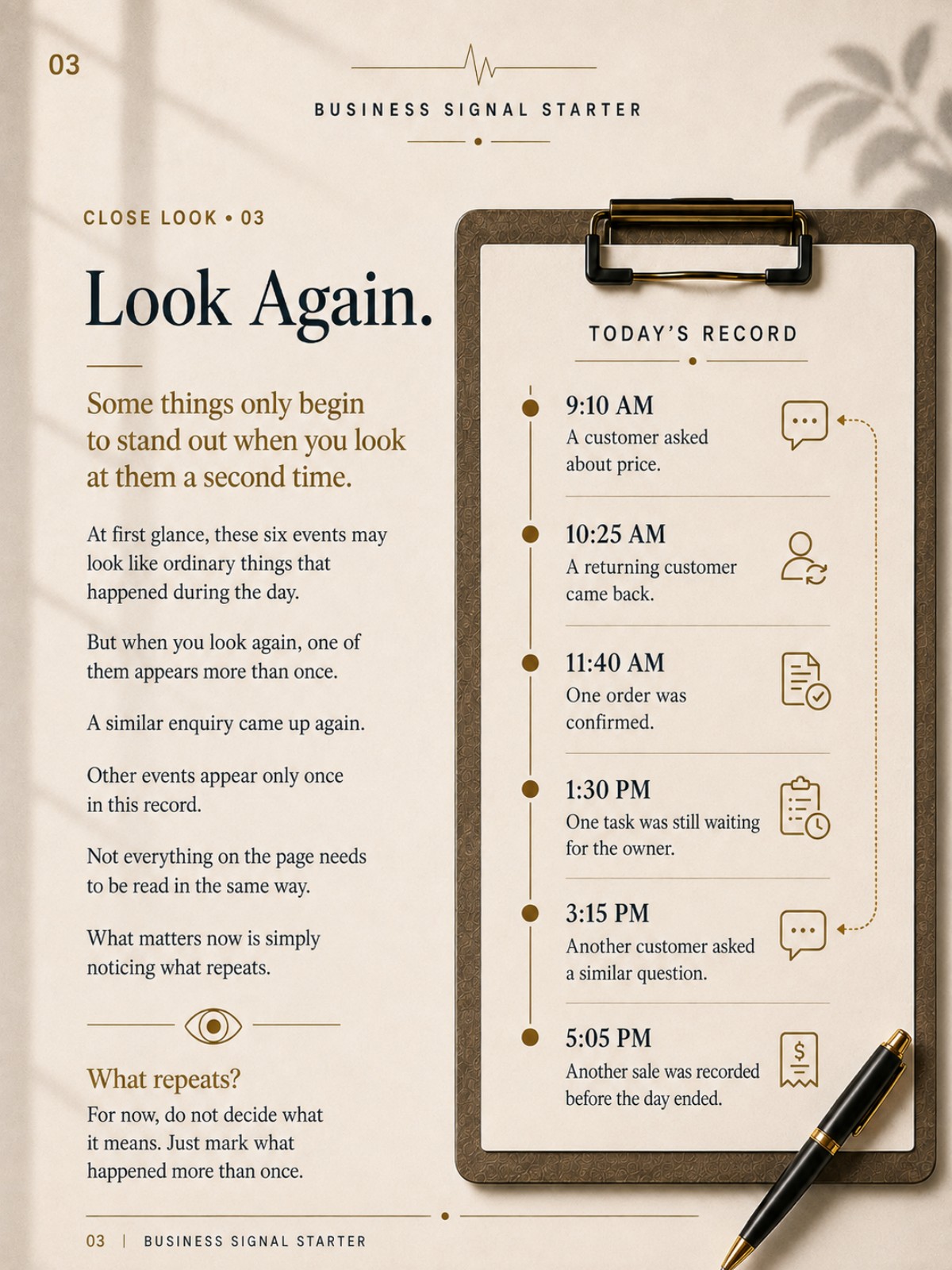 Business Signal Starter preview page 2