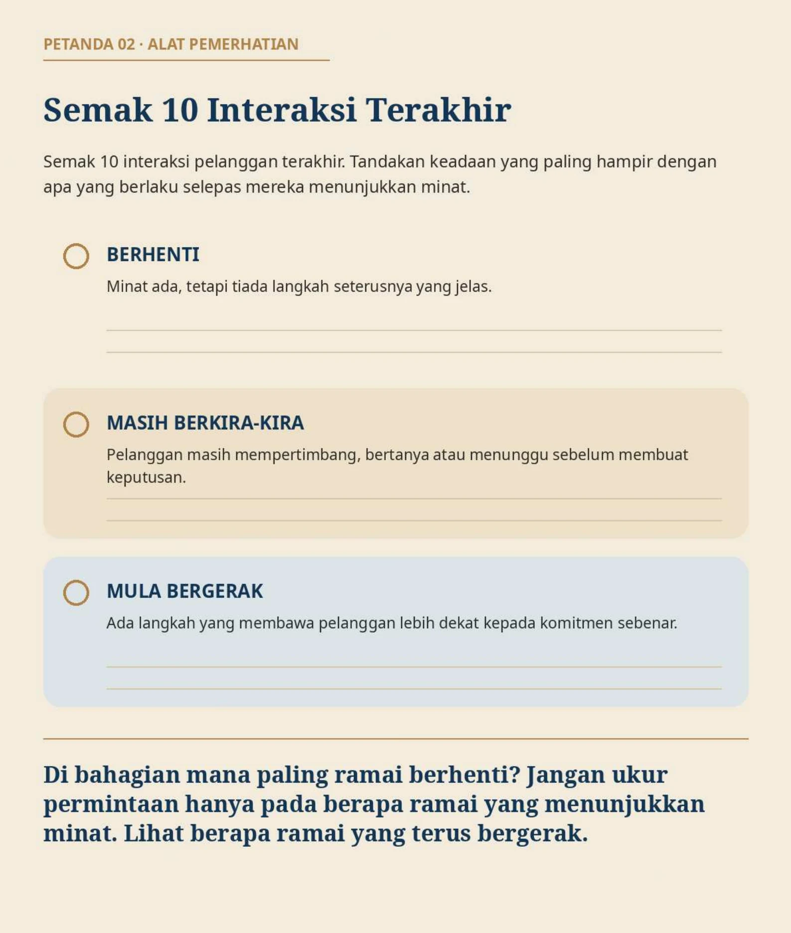 Pratonton PNM: Semak 10 Interaksi Terakhir